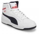 Puma Rebound V.2 Hi White Sneakers Men