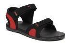 Puma Red & Black Relay MU IDP Sports Sandals Women