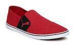 Puma Red Elsu V2 Slip On Sneakers Men