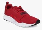 Puma Red Wired Sneakers Men