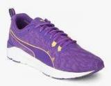 Puma Rush Cross Hatch Purple Training Shoes Women