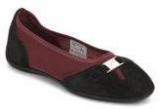 Puma Saba Ballet Maroon Belly Shoes Women