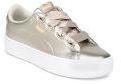 Puma Silver Toned Vikky Stacked Ribbon Sneakers Women