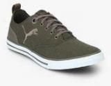 Puma Slyde Dp Olive Sneakers Men