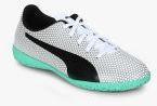 Puma SpirIndoor White/Grey/Black Training Indoor Training Junior Boys