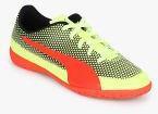 Puma Spirit It Jr Lime Green Football Shoes Boys