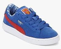 Puma Suede Superman Blue Sneakers boys