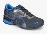 Puma Tazon 6 Fm Asphalt Electric Blue Lemonad Grey Sneakers Men