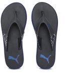 Puma Unisex Navy Blue Winglet II DP Solid Thong Flip Flops