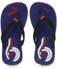 Puma Wave Jr Dp. Blue Flip Flops girls