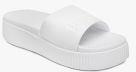 Puma White Solid Slide Bold Platform Sliders Women