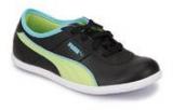 Puma Whitley Jr Black Sneakers Girls