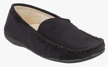 Qba Black Moccasins women