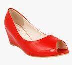 Qoo10 Red Peep Toes Women