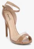 Qupid Diamond Beige Stilettos Women