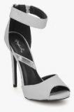 Qupid Diamond Grey Stilettos Women