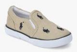 Ralph Lauren Bal Harbour Repeat Beige Sneakers Boys