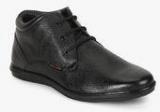 Red Chief Black Derby Lifestyle Shoes Men