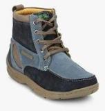 Red Chief Navy Blue Boots Men