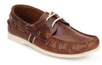 Red Tape Brown Boat Shoes men