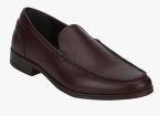 Red Tape Burgundy Slip On Formal Shoes Men