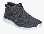 Red Tape Grey Mid Top Running Shoes Men