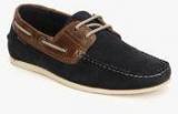 Red Tape Navy Blue Boat Shoes men