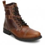 Red Tape Tan Boots Men