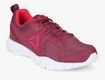 Reebok 3D Fusion Tr Maroon Training Or Gym Shoes Women