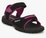 Reebok Adventure Chrome Black Floaters Women