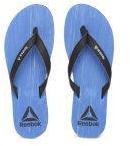 Reebok Black Rubber Thong Flip Flops Women