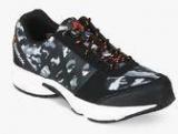 Reebok Camo Jr Black Running Shoes Boys