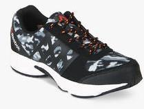 Reebok Camo Jr Black Running Shoes boys