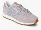 Reebok Cl Leather Ebk Grey Sneakers Men