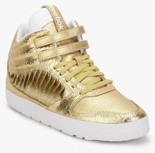 Reebok Dance Urlead Mid Twist GOLDEN SPORTY SNEAKERS women