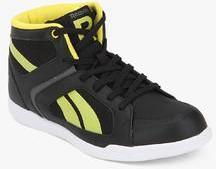 Reebok Ksee You Mid Lite Lp Black Sneakers boys