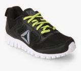 Reebok Run Stromer Kids Black Running Shoes Boys