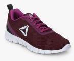 Reebok Zoomner Lp Burgundy Running Shoes Women