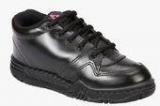 Rex Gola Black School Shoes Boys