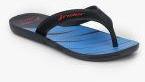 Rider Strike Plus Ad Black Flip Flops Men