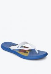 Rider White Solid Thong Flip Flops boys