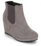 River Island Indiaa Ankle Length Grey Boots Women