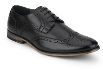 River Island Target Smooth Black Dress Shoes men