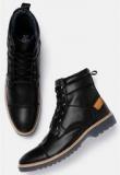 Roadster Black Boots Men