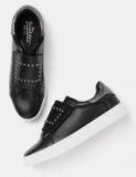 Roadster Black Regular Synthetic Sneakers Women