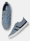 Roadster Blue Regular Canvas Sneakers Men