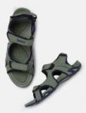 Roadster Green Sports Sandals Men