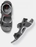 Roadster Grey Solid Sports Sandals Men