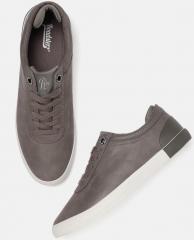 Roadster Grey Synthetic Regular Sneakers men