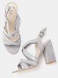 Roadster Grey Synthetic Sandals Women